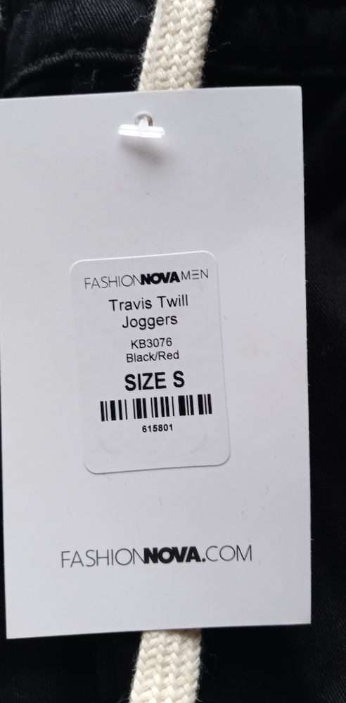 Fashion Nova men's joggers size small